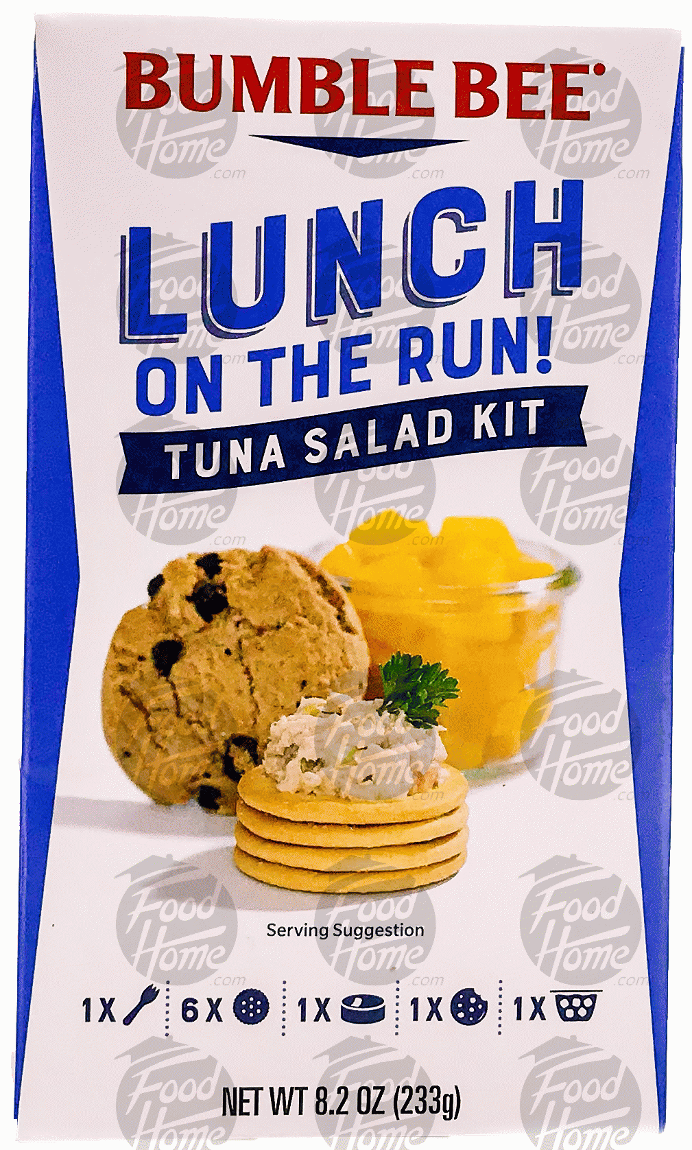 Bumble Bee Lunch On The Run Tuna Salad w/Crackers Peaches & Cookie Full-Size Picture